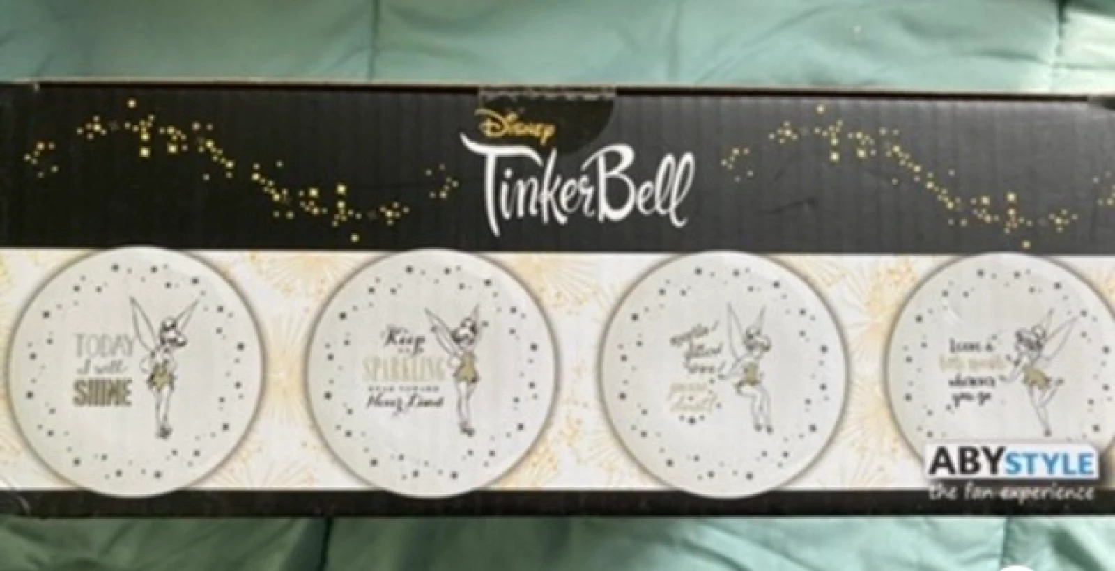 Lot d’assiettes tinkerbell la fée clochette  – photo 3